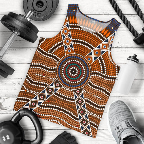 men-tank-top-aboriginal-dot-painting-mens-tank-ver01