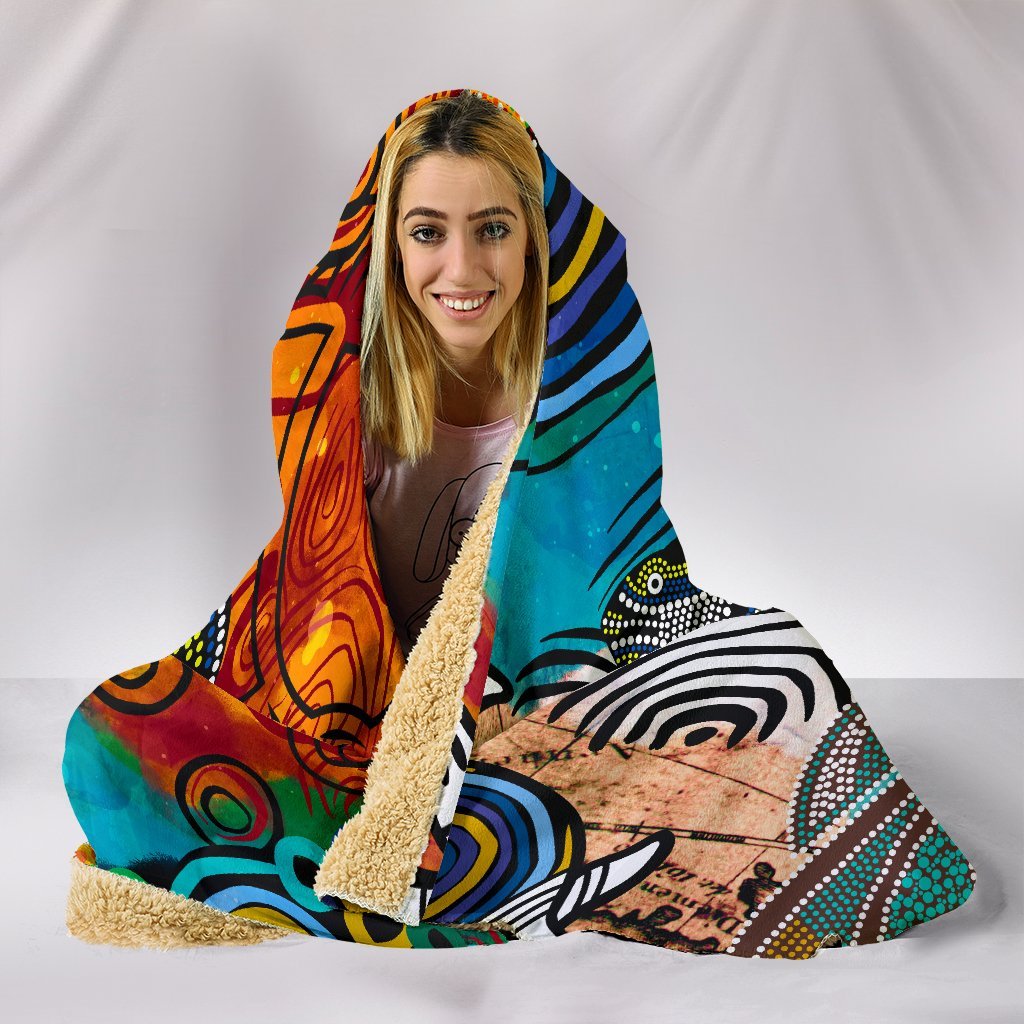 aboriginal-hooded-blanket-turtle-indigenous-art