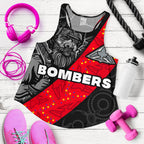 (Custom Personalised) Bombers Naidoc Week Women's Racerback Tank Essendon Ingenious Spesial Version - Custom Text and Number - Vibe Hoodie