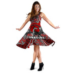 (Custom Personalised) Dragons Women's Dress St. George Aboriginal - Vibe Hoodie