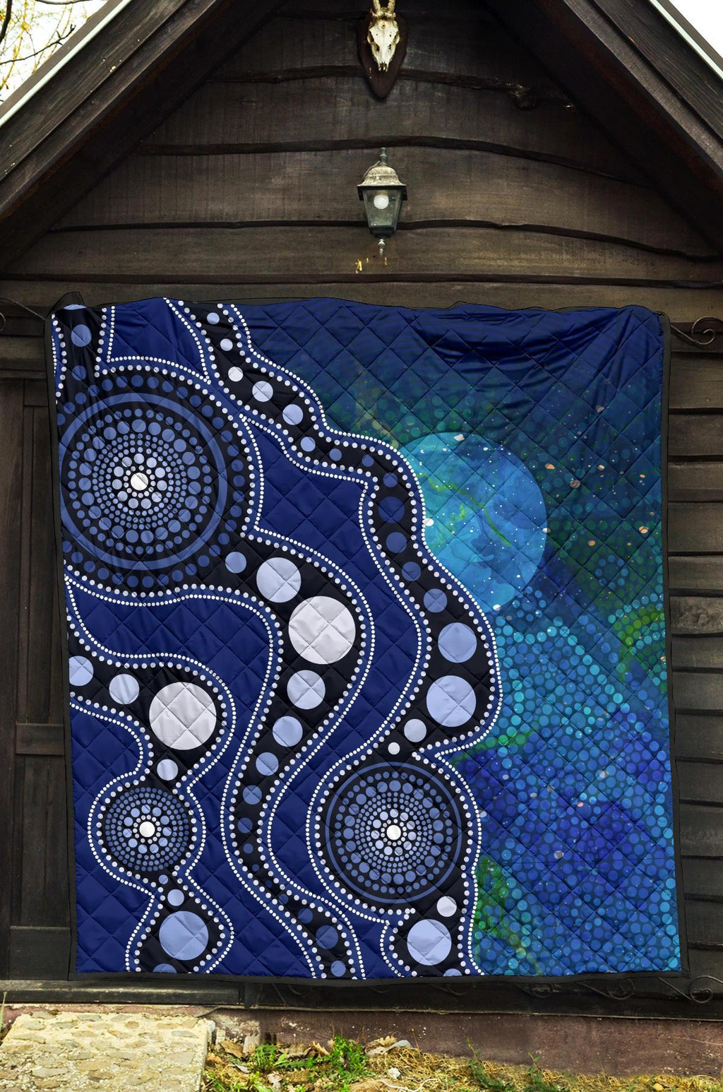 aboriginal-premium-quilt-australia-indigenous-flag-circle-dot-painting-art-blue