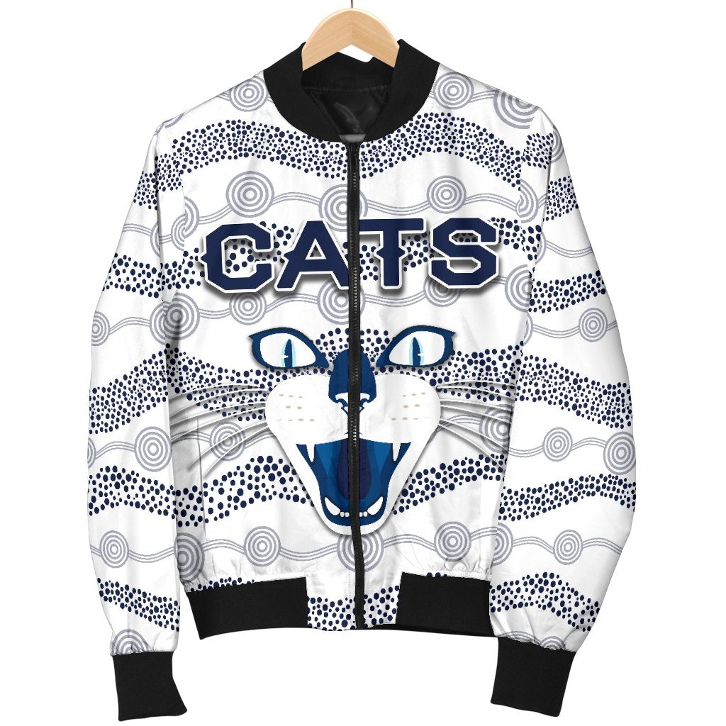 geelong-men-bomber-jacket-cats-indigenous-white