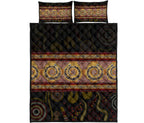 quilt-bed-set-snake-dot-panting-art