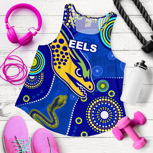 Eels Indigenous Women Racerback Tank Competitive - Vibe Hoodie