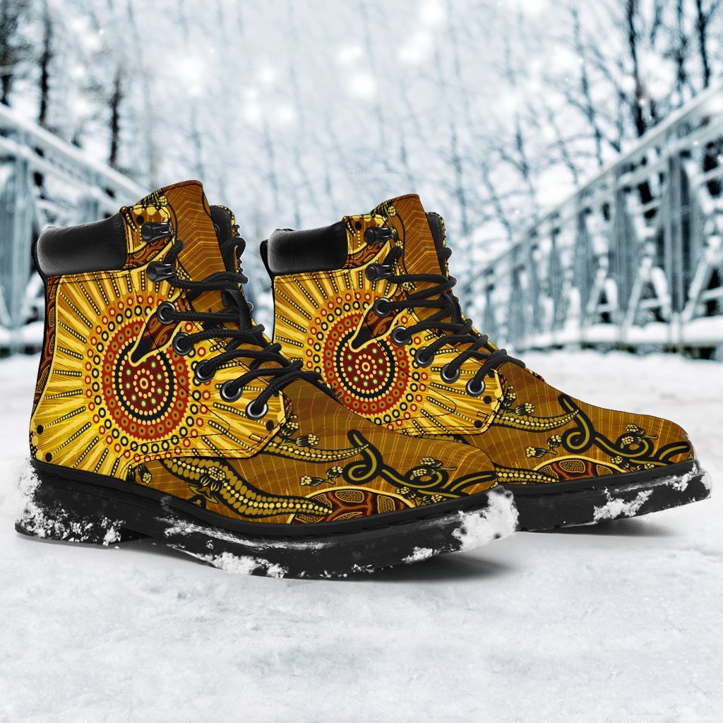 all-season-boots-australian-aboriginal-snake-rainbow-serpent