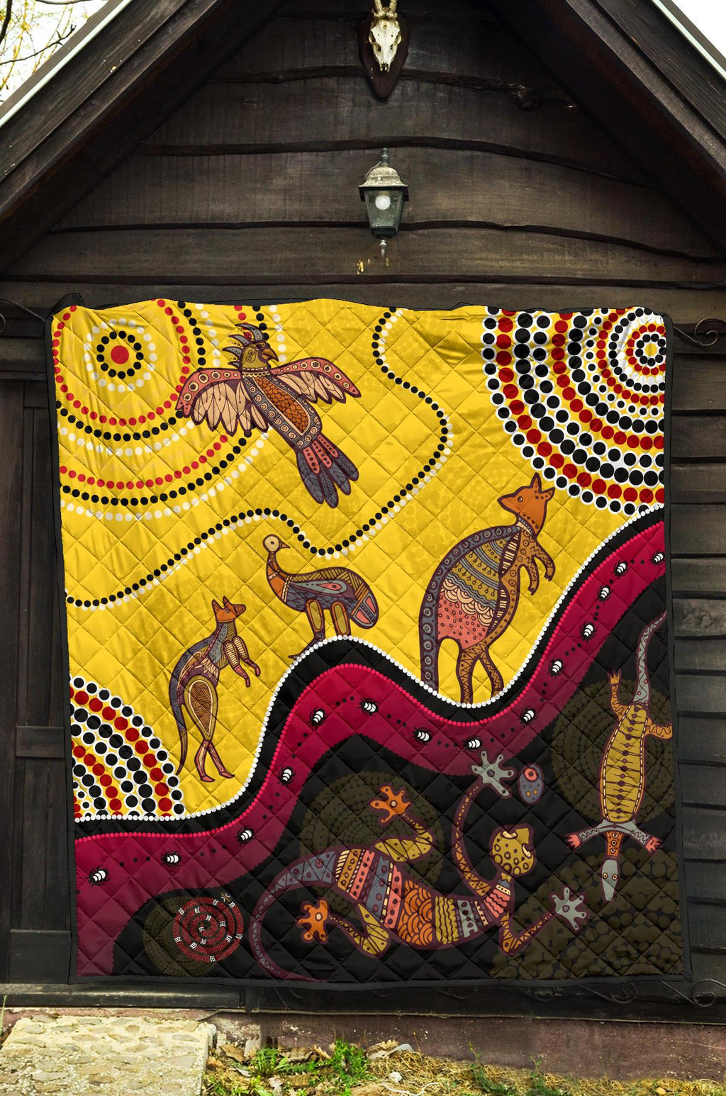 aboriginal-premium-quilt-indigenous-animals-life-art