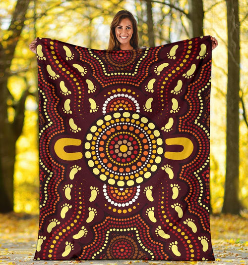 premium-blanket-indigenous-circle-footprint
