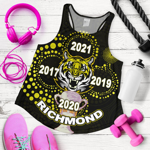 Richmond Premier Women Racerback Tank Legendary Tigers Indigenous - Vibe Hoodie