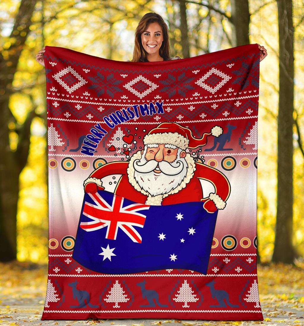 christmas-premium-blanket-australia-santa-claus-hold-the-flag-red