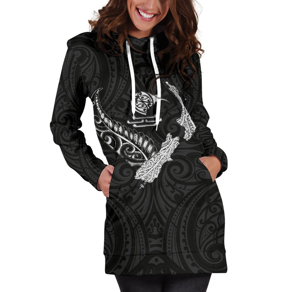 new-zealand-heart-womens-hoodie-dress-map-kiwi-mix-silver-fern-white