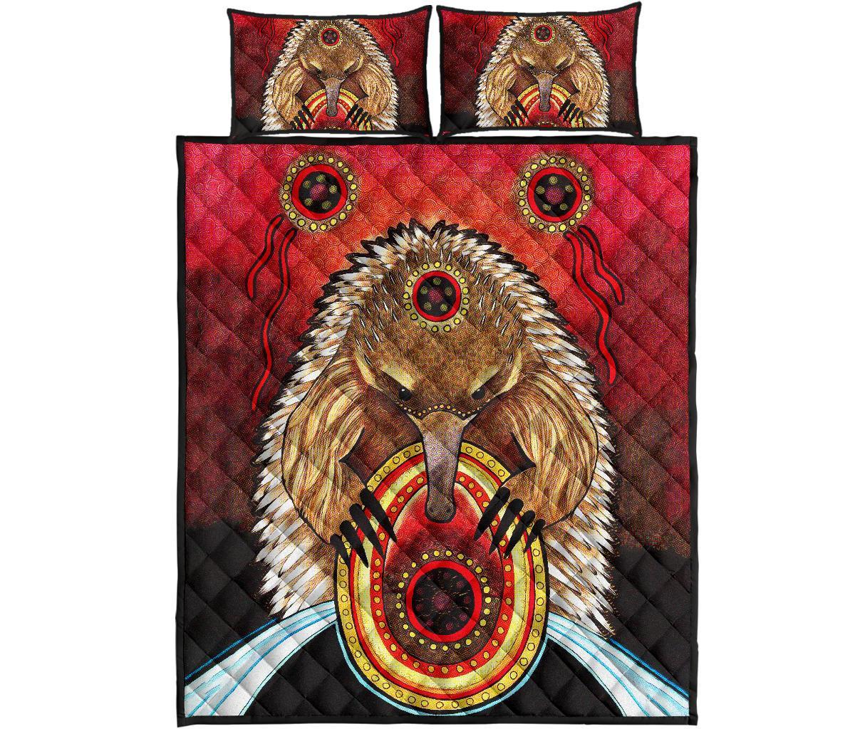 quilt-bed-set-australian-echidna