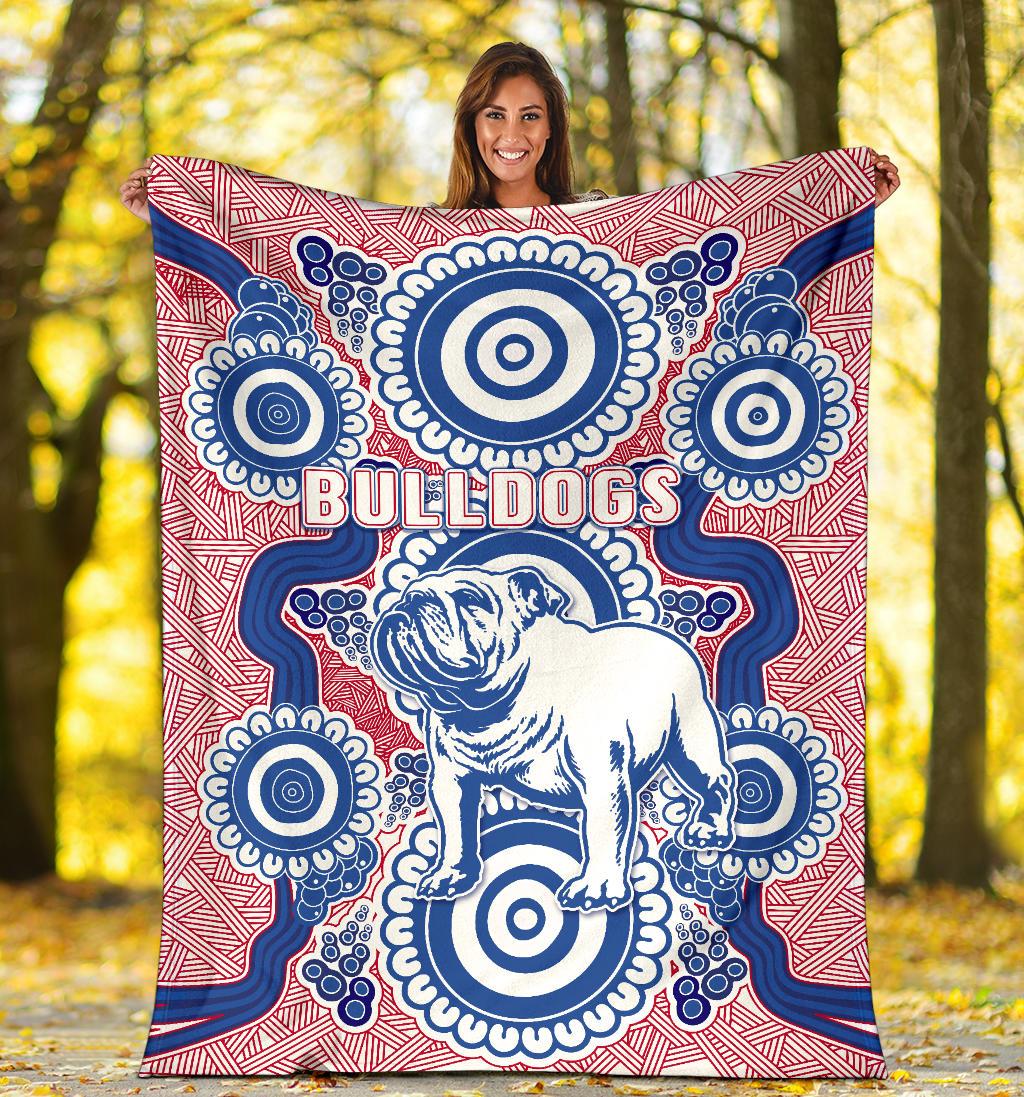 western-premium-blanket-bulldogs-simple-indigenous