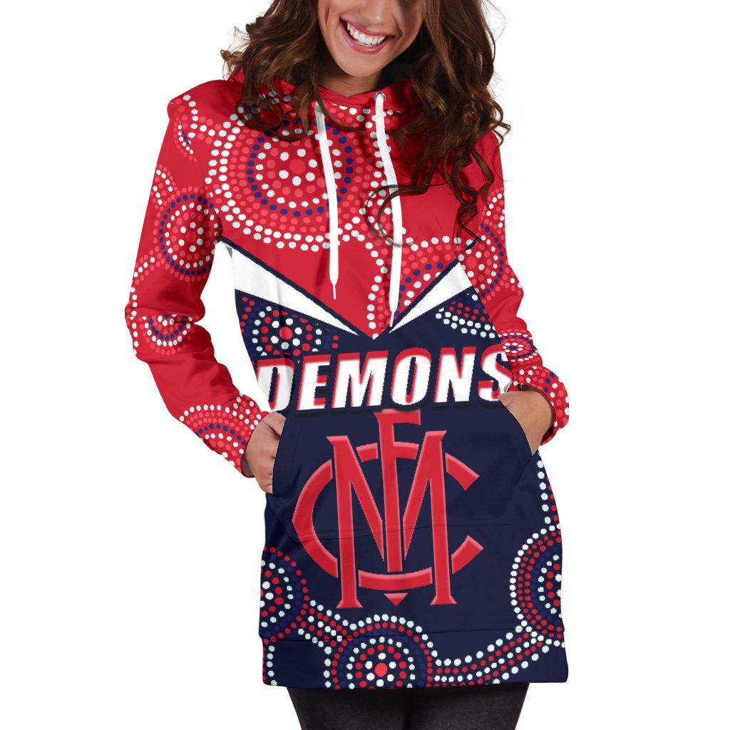 demons-indigenous-hoodie-dress-melbourne-fancy