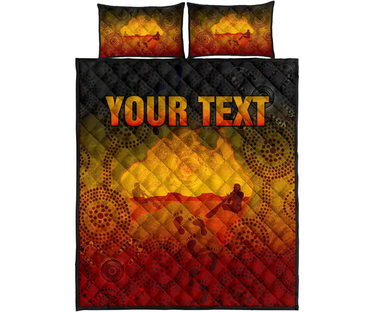 custom-aboriginal-quilt-bed-set-australian-map-with-indigenous-color