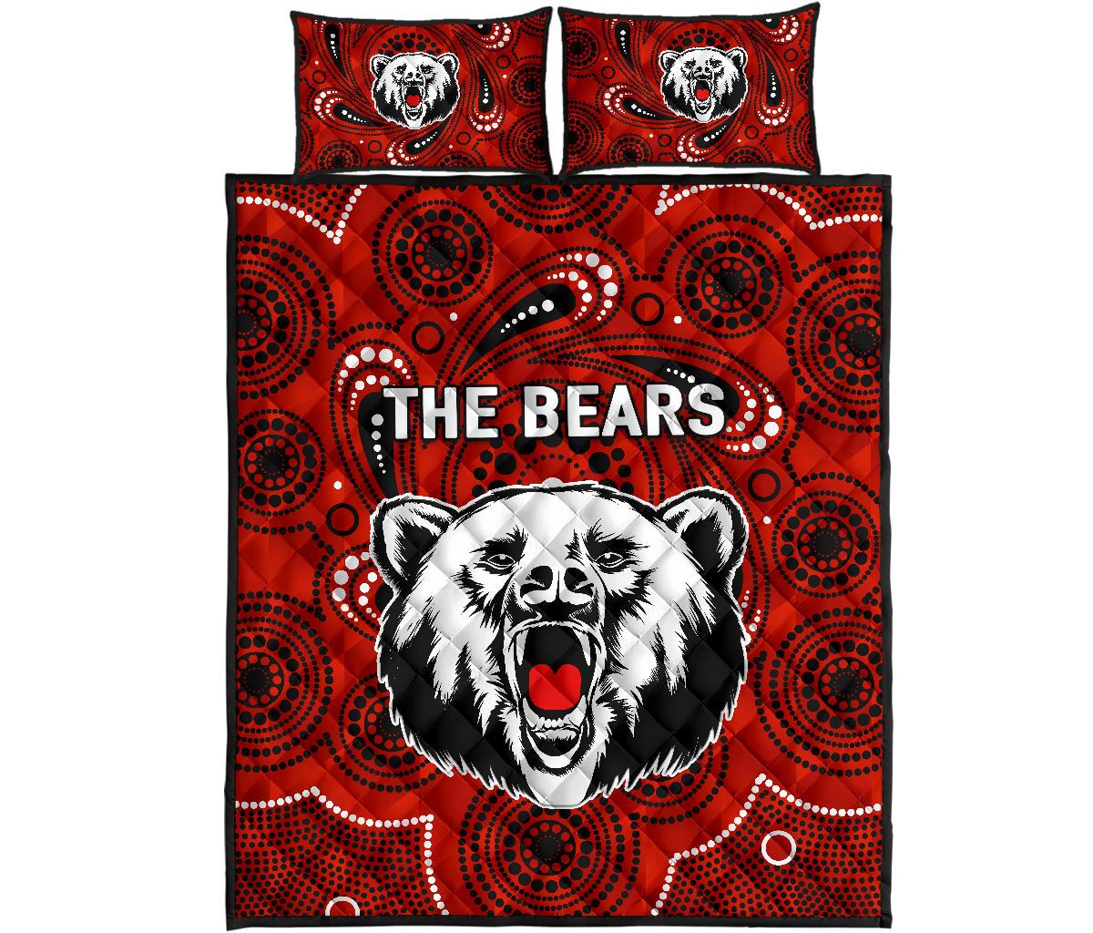 north-sydney-quilt-bed-set-the-bears-indigenous