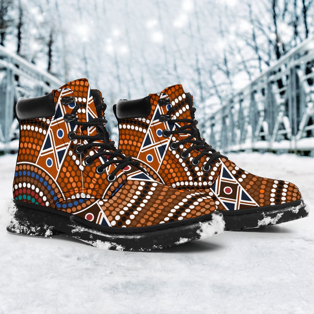 aboriginal-boots-circle-dot-painting-all-season-ver01