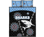 cronulla-quilt-bed-set-sharks-simple-indigenous-black