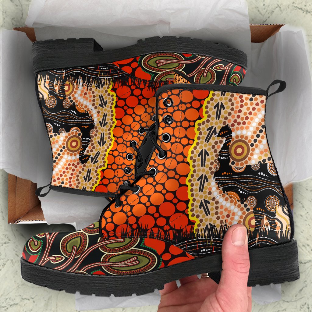 leather-boots-australian-aboriginal-sun-and-emu