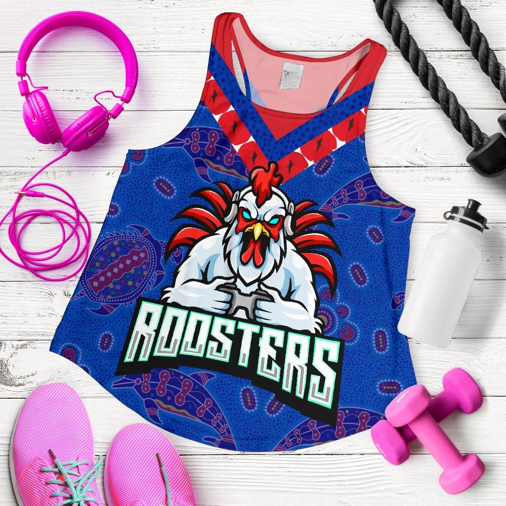 combo-racerback-tank-and-legging-sydney-roosters-indigenous-anzac-prairie-style