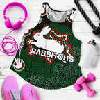 Rabbitohs Women Racerback Tank Aboriginal 2 - Vibe Hoodie