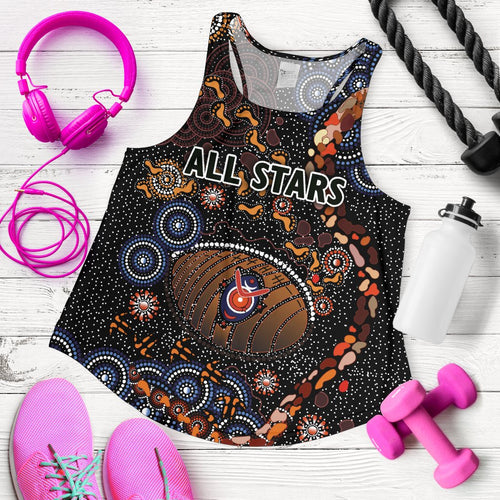 Indigenous Women Racerback Tank All Stars - Vibe Hoodie