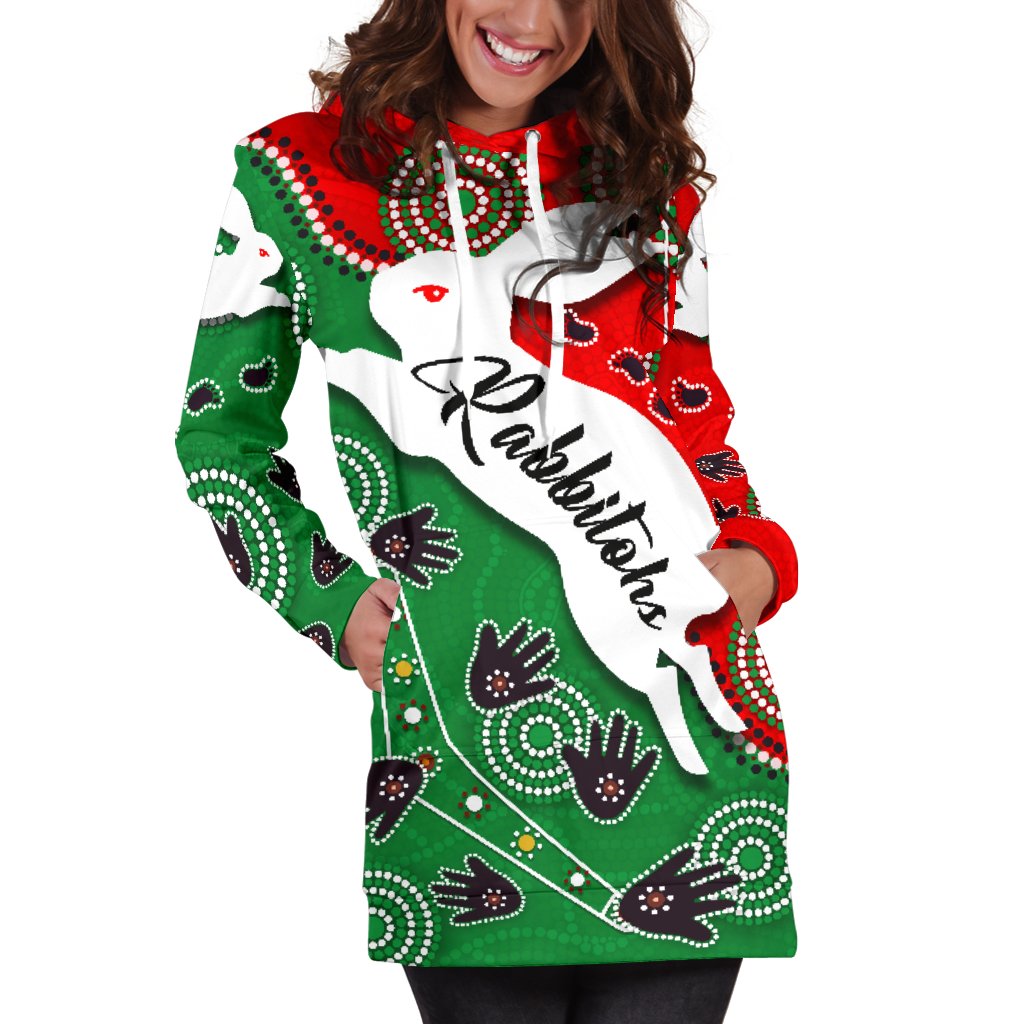 rabbitohs-forever-hoodie-dress-indigenous