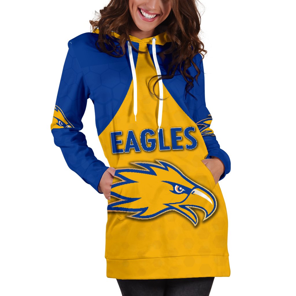 eagles-hoodie-dress-west-coast-for-women-gold