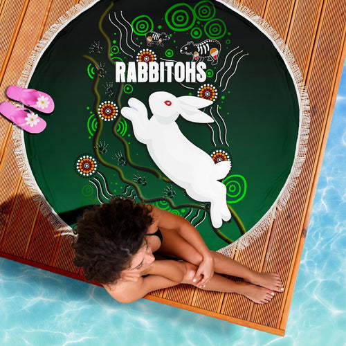 rabbitohs-beach-blanket-simple-indigenous