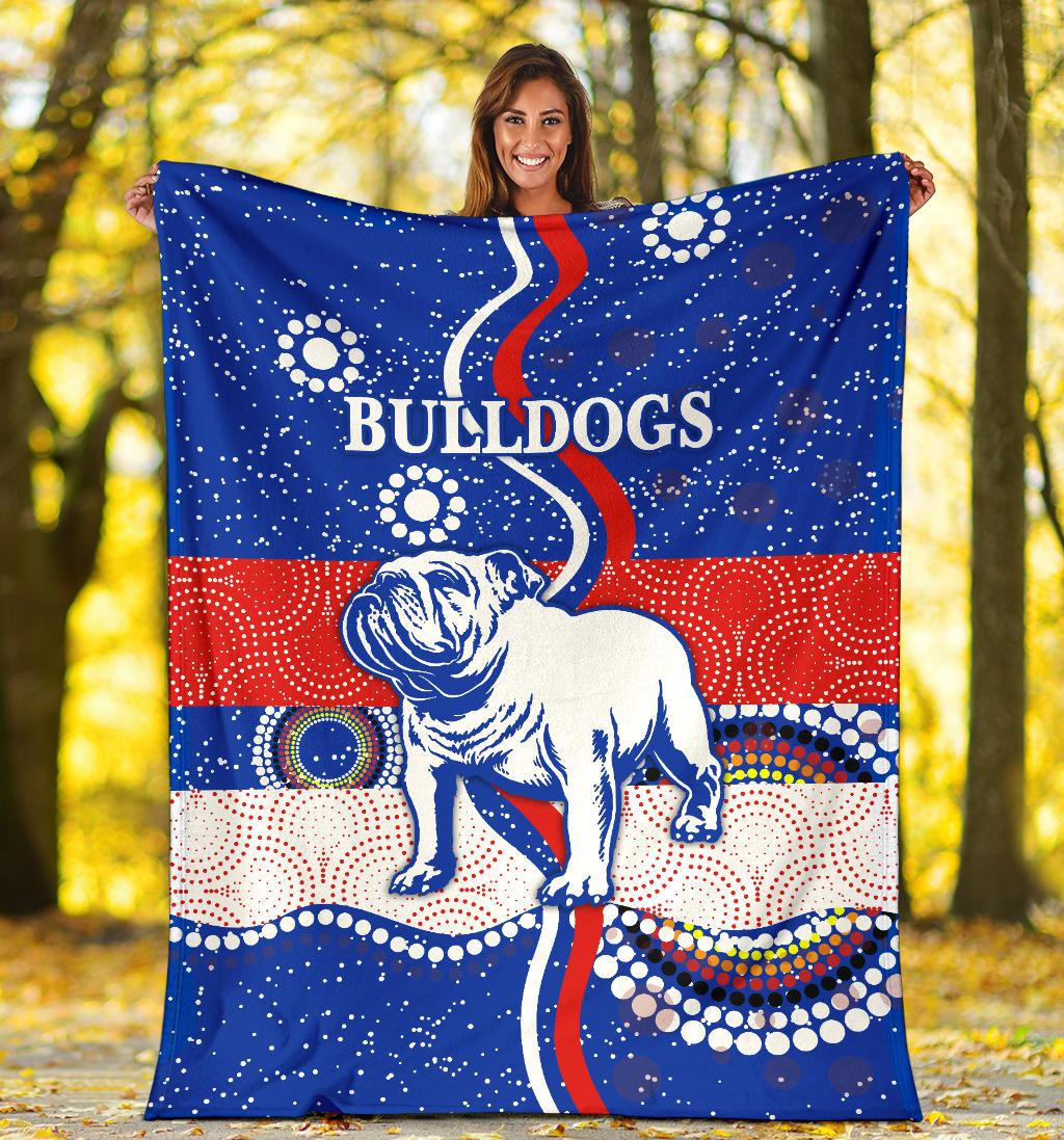 western-premium-blanket-bulldogs-unique-indigenous