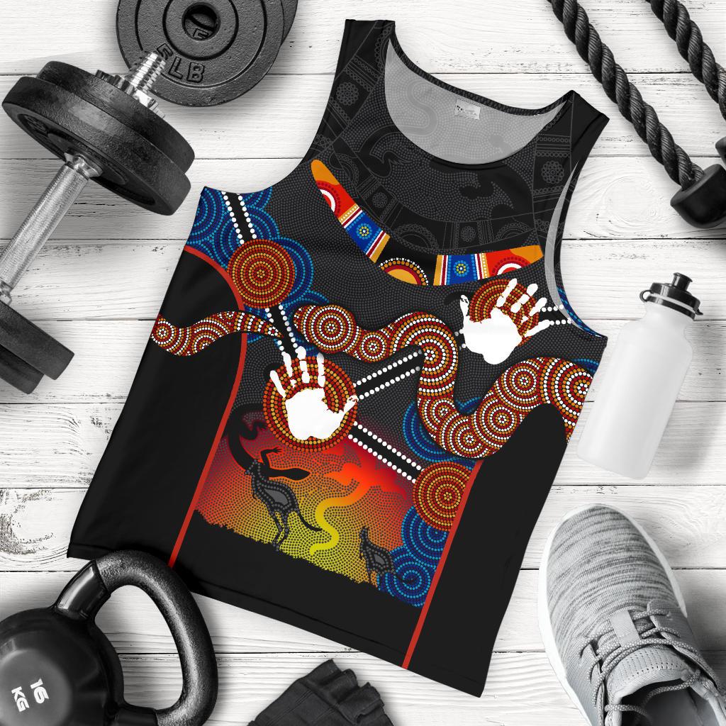 aboriginal-mens-tank-top-australian-boomerang-and-snake-indigenous-art