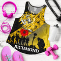 Richmond Tigers Women's Racerback Tank Lest We Forget - Vibe Hoodie