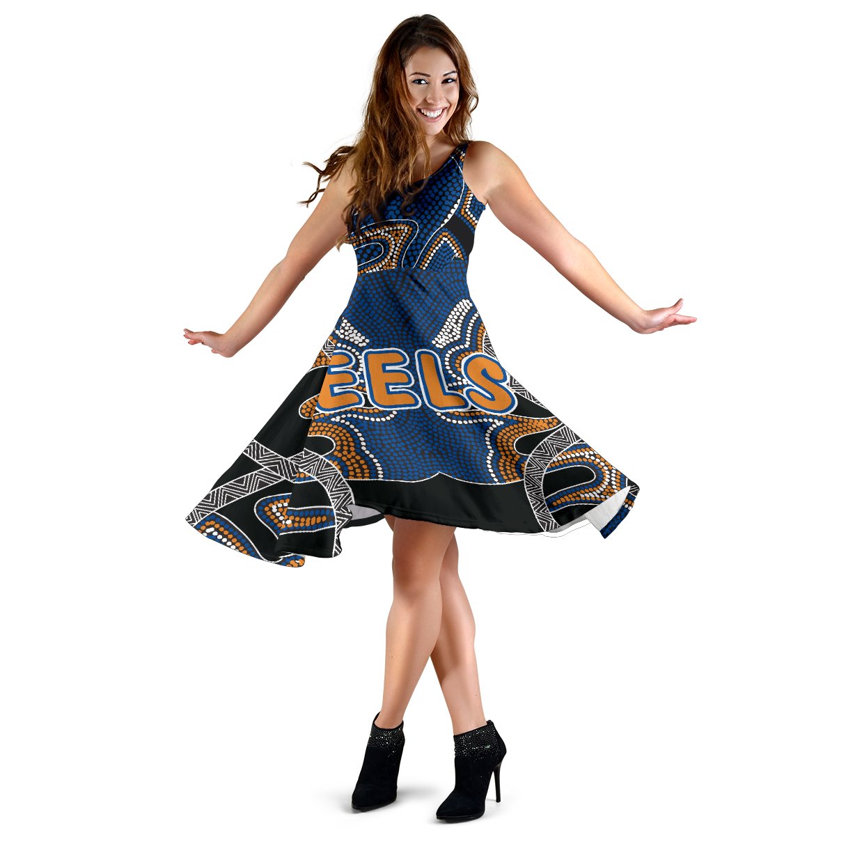 Parramatta Women's Dress Indigenous Version - Vibe Hoodie