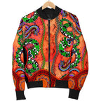 aboriginal-womens-bomber-jacket-aussie-indigenous-patterns-orange