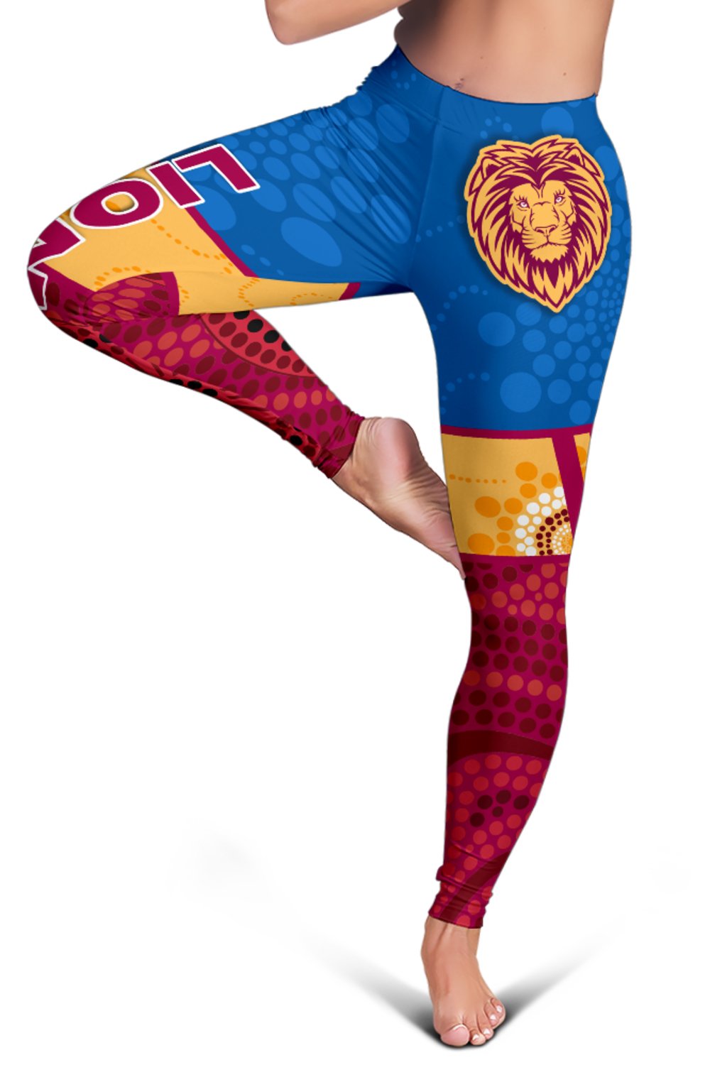 brisbane-indigenous-women-leggings-proud-lions