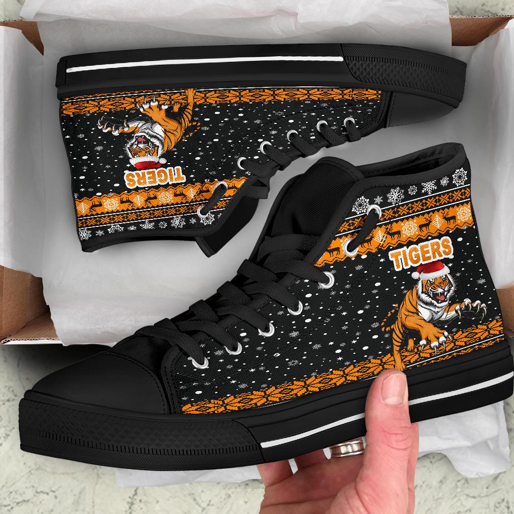 wests-christmas-high-top-shoe-tigers-unique-vibes-black