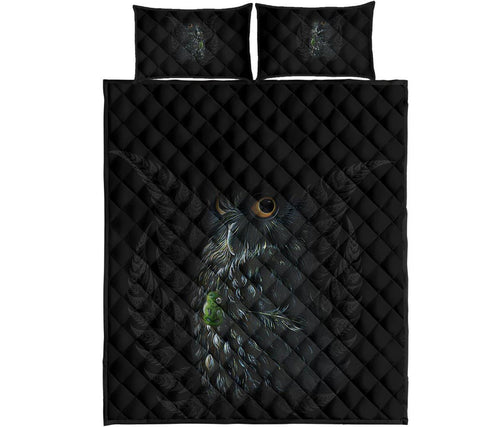 maori-morepork-quilt-bed-set