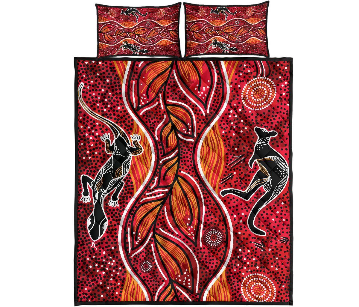aboriginal-quilt-bed-set-indigenous-patterns-ver12