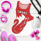Sydney Women Racerback Tank Swans - Vibe Hoodie