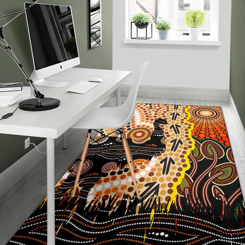 area-rug-australian-aboriginal-sun-and-emu