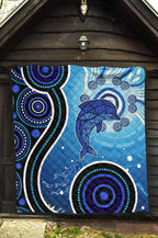 aboriginal-premium-quilt-dolphin-and-aboriginal-dot-patterns