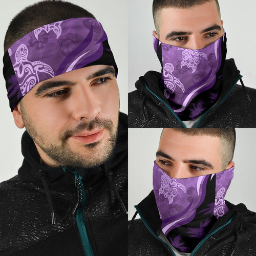 purple-turtle-hibiscus-bandana