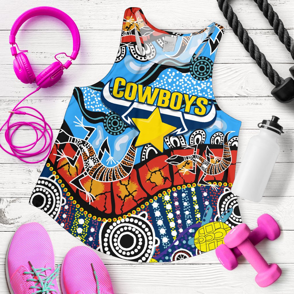 Cowboys Indigenous Women Racerback Tank - Vibe Hoodie