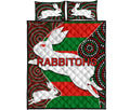 rabbitohs-quilt-bed-set