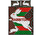 rabbitohs-quilt-bed-set
