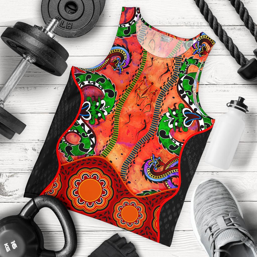aboriginal-mens-tank-top-aussie-indigenous-patterns-orange