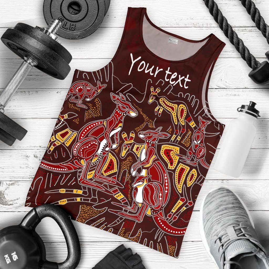 custom-aboriginal-mens-tank-top-kangaroo-family-with-hand-art