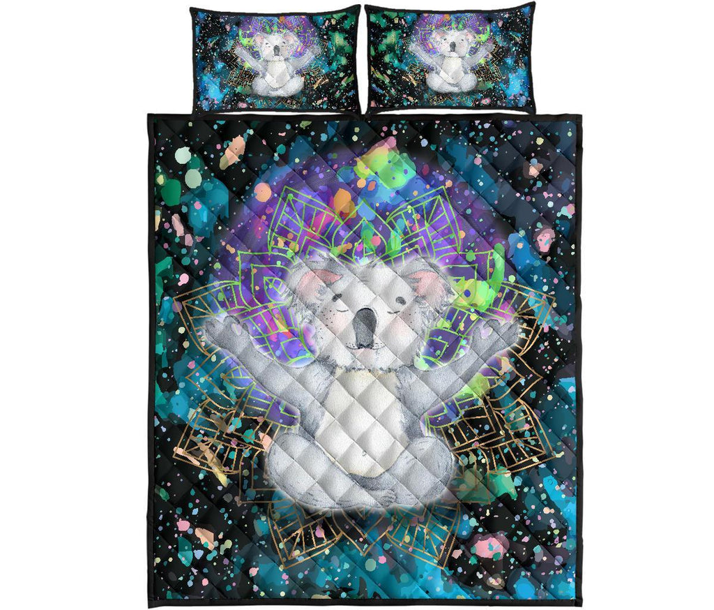 quilt-cover-set-koala-bed-set-meditating-color-art-ver01
