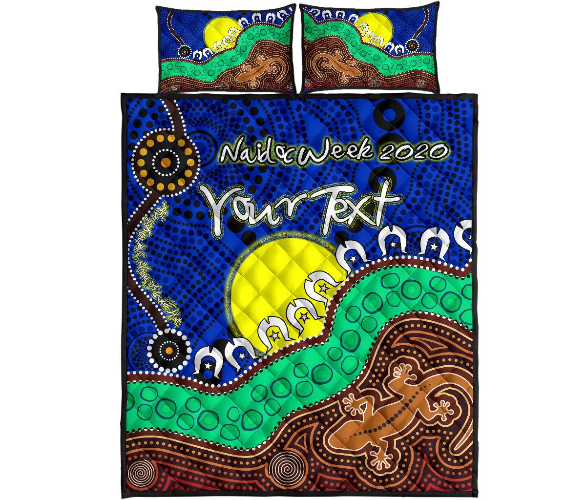 custom-quilt-bed-sets-aboriginal-naidoc-week-style