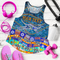 (Custom text) Racerback Tank - Kangaroo Dreaming - Vibe Hoodie