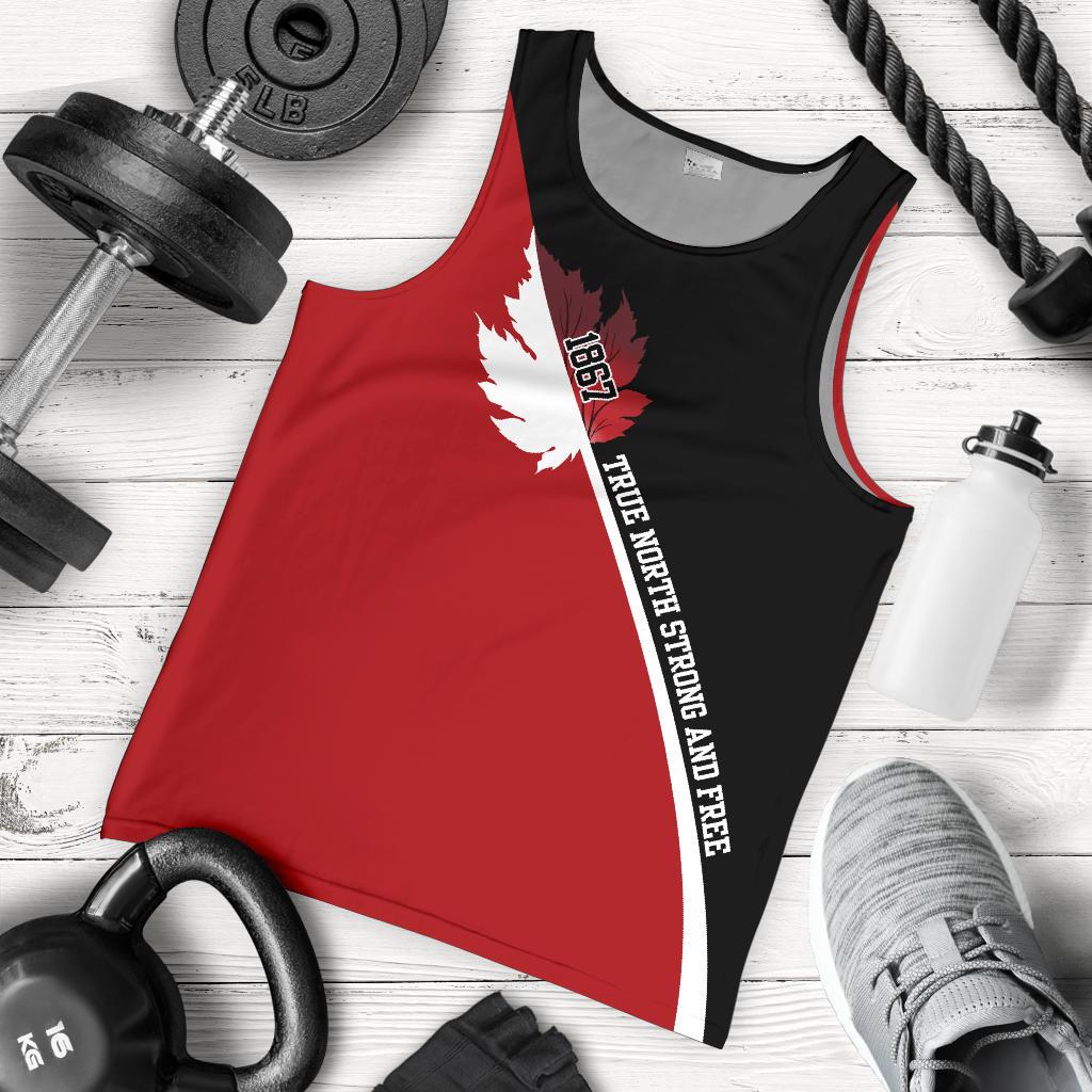 canada-strong-and-free-mens-tank-top